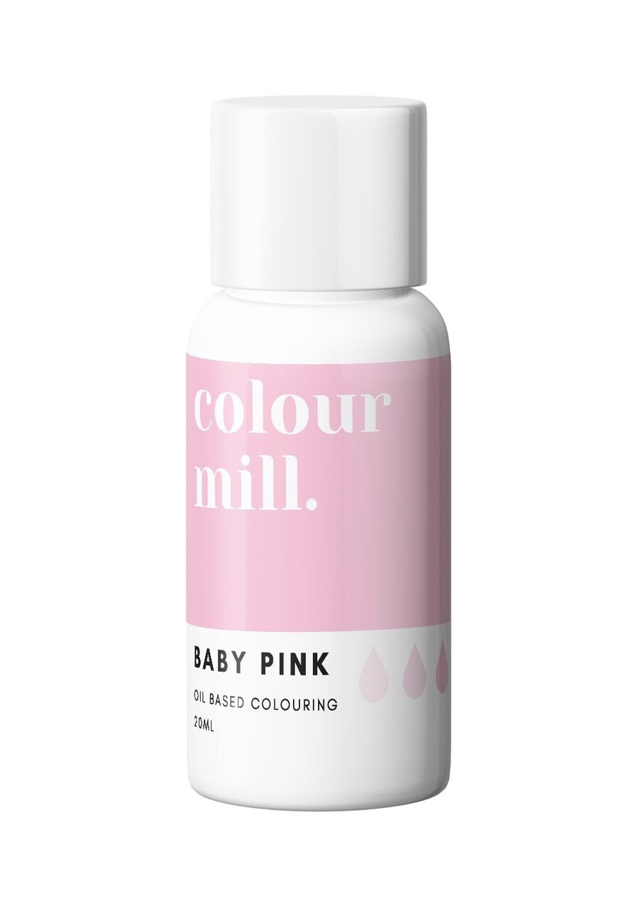 20ml Baby Pink Oil Based Colouring for Vibrant Buttercream Ganache Fondant Cake Batter and More